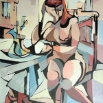 1998-L'attesa-70x50cm