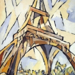 1999-Parigi- torre Eiffel- 70x50cm