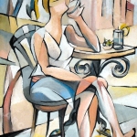 2013 L'aperitivo 110x60cm